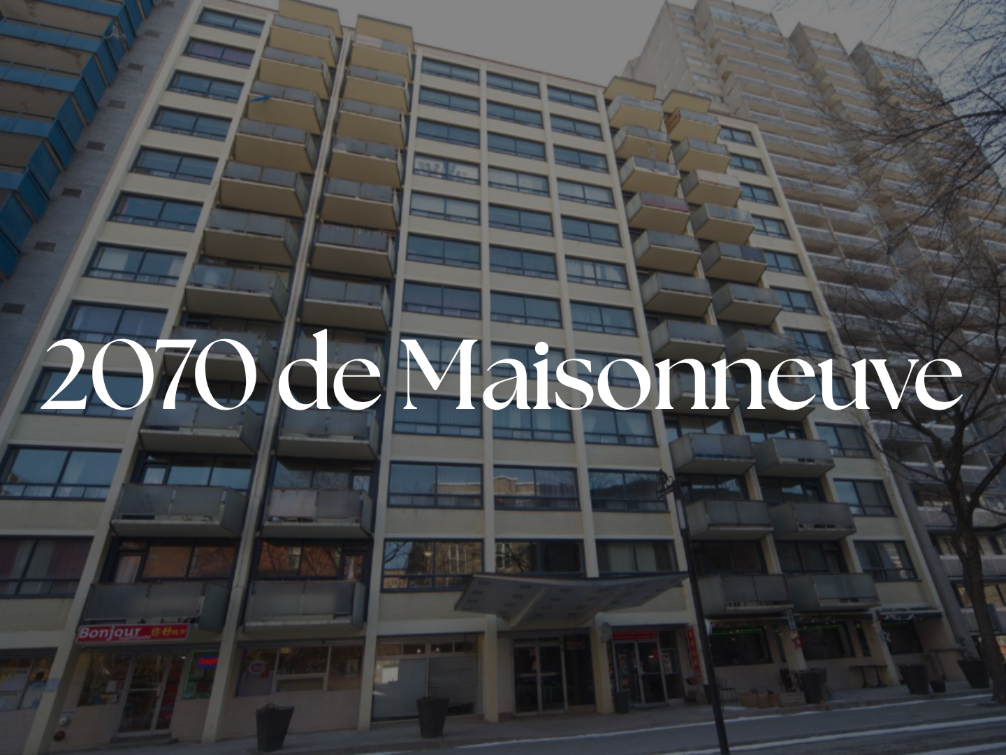 2070 de Maisonneuve