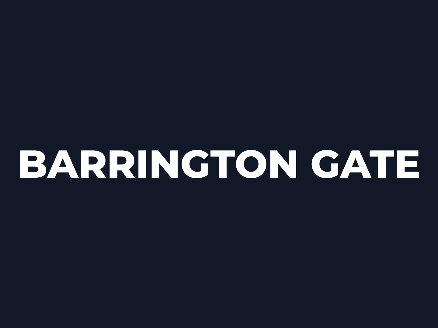 Barrington Gate