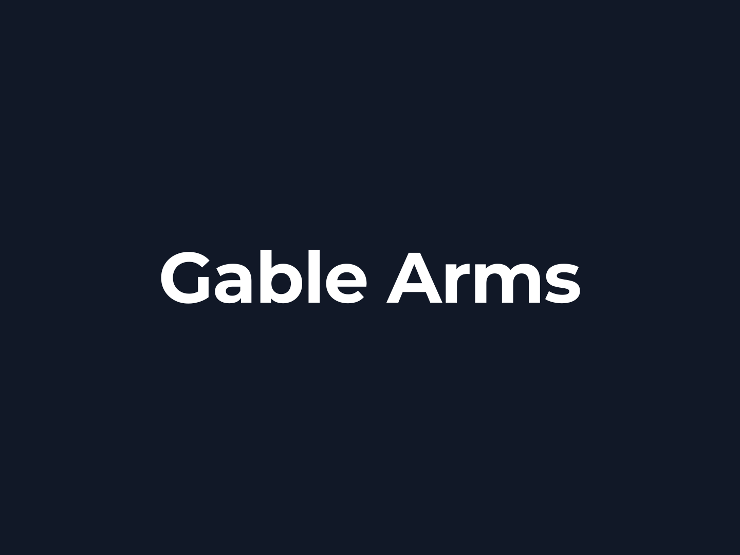 Gable Arms
