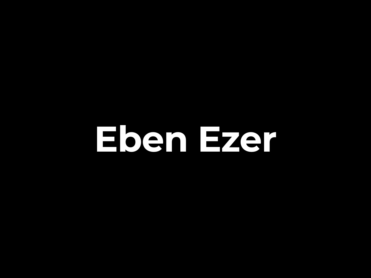 Eben Ezer